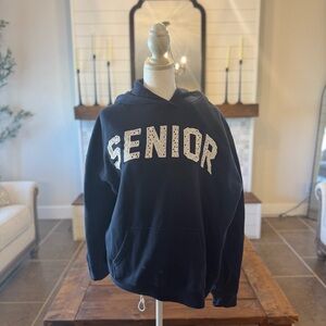 Hollister Graphic Hoodie Pullover Sweatshirt, Medium